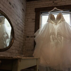 Allure Romance Plus Size Wedding Gown Style 3315